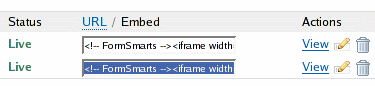 Embed Form
